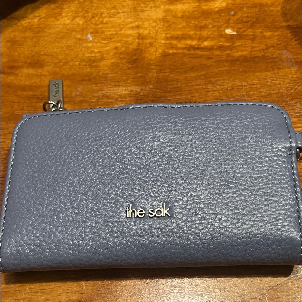 The Sak Slate Blue Leather Wallet